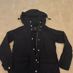 Women’s Navy Hooded Jacket
